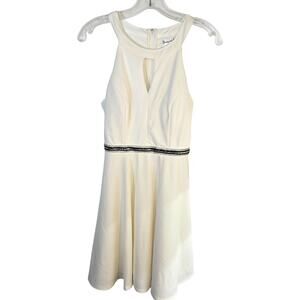 NWT Honey & Rosie Women's Dress Medium M White Floral Size  Misses 8 10 New Tags